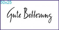 Stempel "Gute Besserung" Stempel "Gute Besserung"