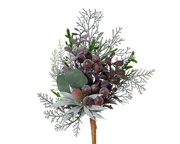 Deko-Stecker mit Beeren – 25 cm