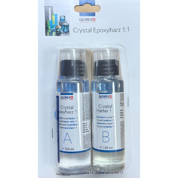 Glorex Kristall Epoxyharz - Transparent (240ml)