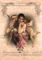 Papier für Transfertechnik "Romantic" 1 Papier für Transfertechnik "Romantic" 1