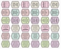 Ausstanzungen "Macarons" (36 Stk.) Ausstanzungen "Macarons" (36 Stk.)