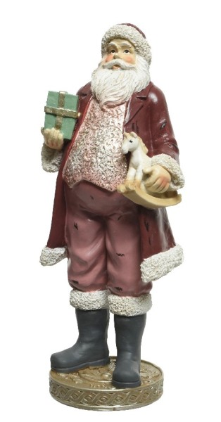 Figur "Weihnachtsmann" - Rot