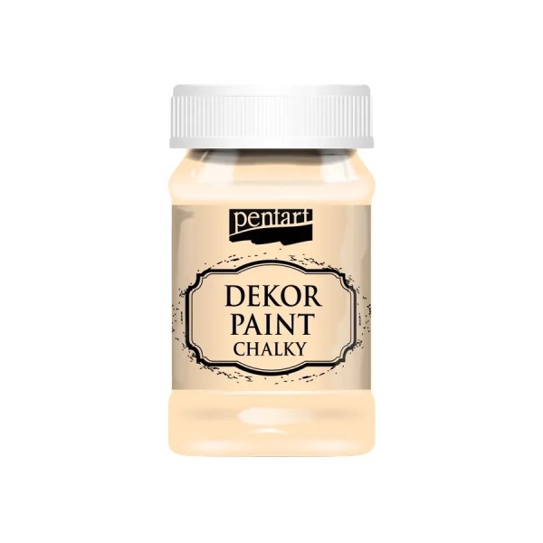 Dekor Farbe Chalky - Aprikot 100ml