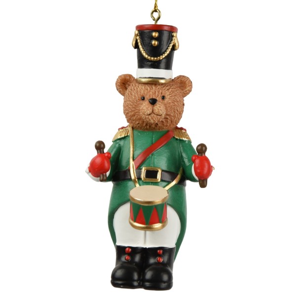 Bär Garde mit Trommel 11 cm K704568b