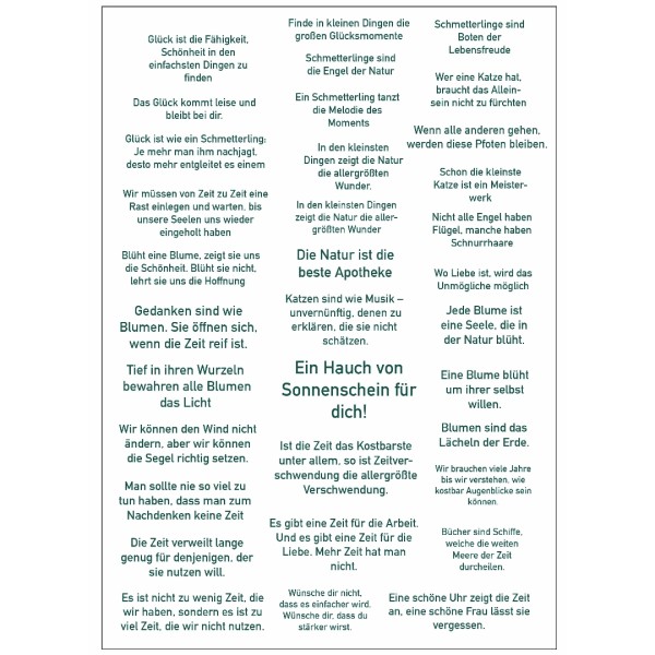 Transfermotiv "Spring 2" - Sprüche LBRO185