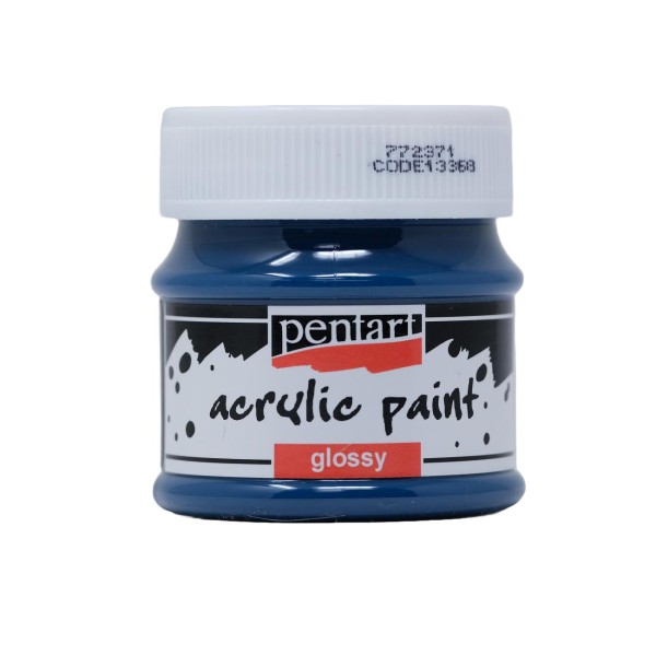 Acrylfarbe glossy - Indigo Blau