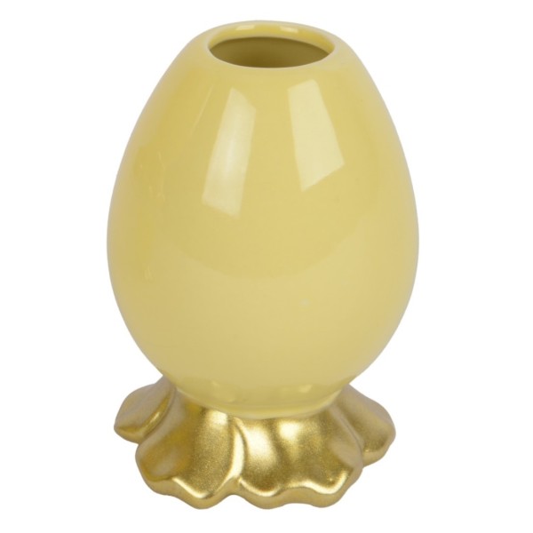 Keramikvase "Ei" Klein, Gelb, hell K874340h