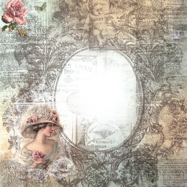 Designpapier "Ladies" 3