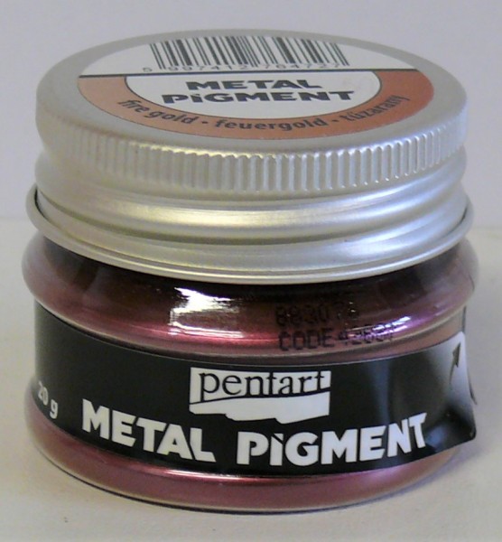 Metal Pigmentpulver - feuergold