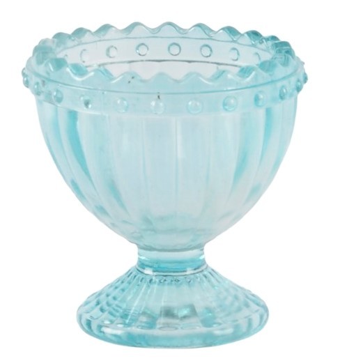 Eierbecher aus Glas Türkis - 5,9 cm K835537-b