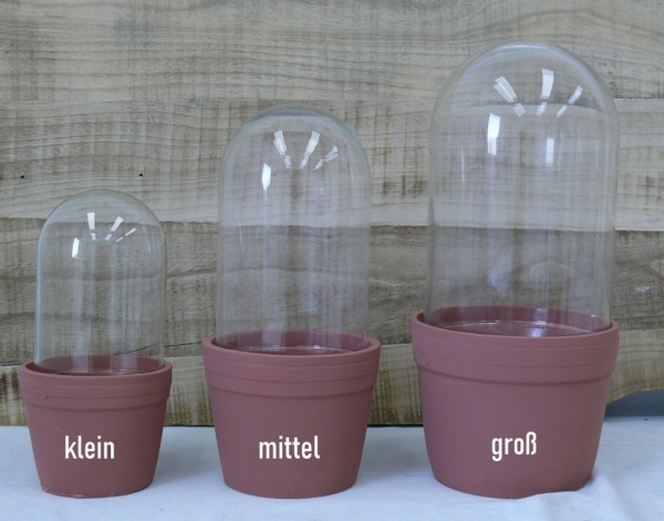 Topf mit Haube - Groß