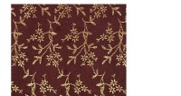 Vorschau: Dekostoff "Zweige" - Rotbraun Vorschau: Dekostoff "Zweige" - Rotbraun