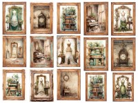 Tags "Faded Flowers/Empty Rooms" (5 Stk.) Tags "Faded Flowers/Empty Rooms" (5 Stk.)