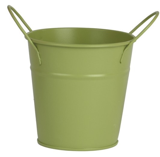 Zinktopf für Draußen 10,6cm - Grün K870744-c