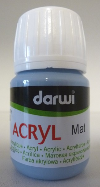 darwi Acrylfarbe - Graublau