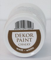 Vorschau: Dekor-Farbe chalky - weiß Vorschau: Dekor-Farbe chalky - weiß