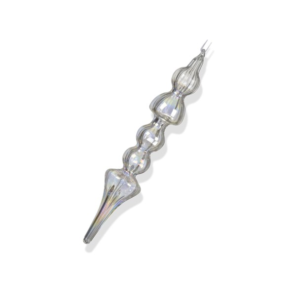 Glasanhänger Weihnachten "Ornament 2" - Irisierend K070454-b