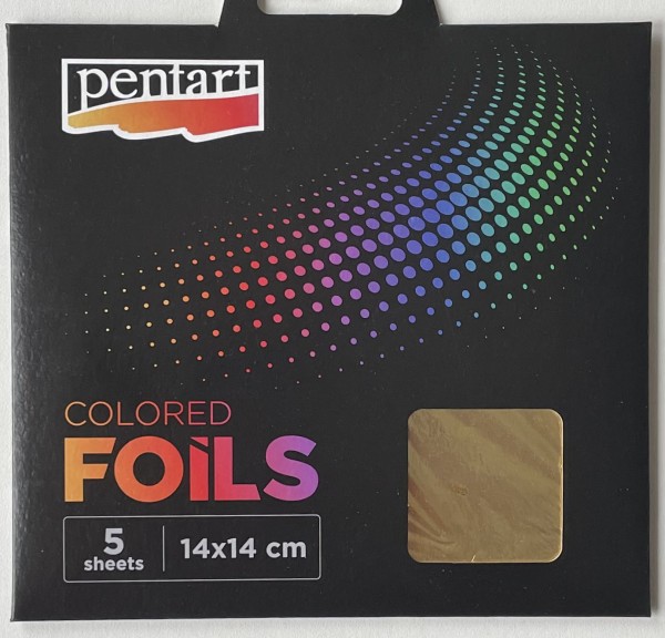 Colored Foils Sheets - Baroque Gold