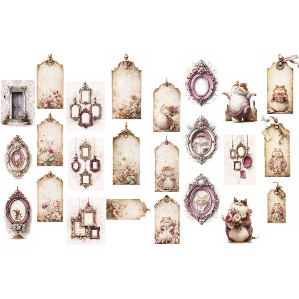 Tags "Theodor" - 4 Tags LBT-064