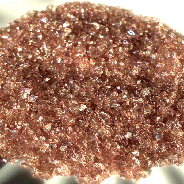 Glass Glitter 10 gr Hellbraun Irisierend
