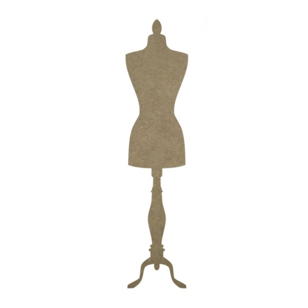 MDF Silhouette "Mannequin Ständer" - 6 cm SSML028A