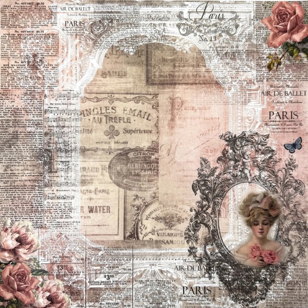 Designpapier "Ladies" 2