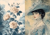 Reispapier "Josephine" 4 Reispapier "Josephine" 4