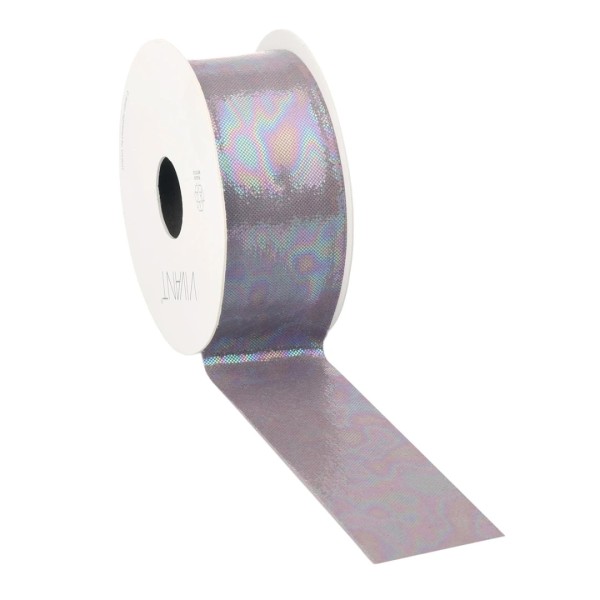 Dekoband "Irisea" - silber/irisierend V4094.0540.32