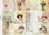 Natural Papier "Ladies I" Natural Papier "Ladies I"