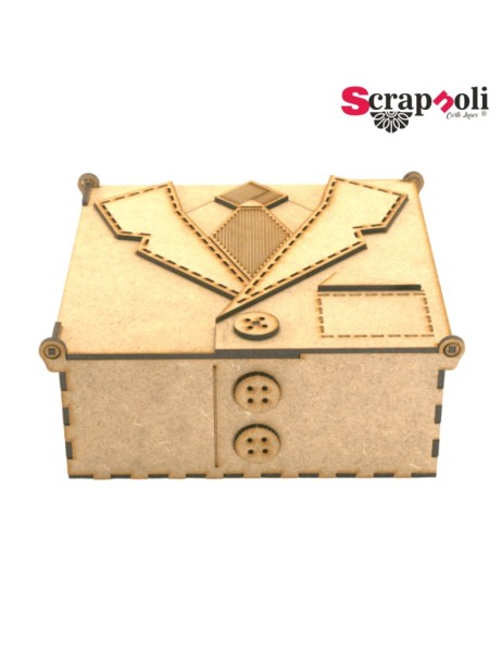 Box "Anzug Optik" - 19,5 x 11 cm SMBV461S