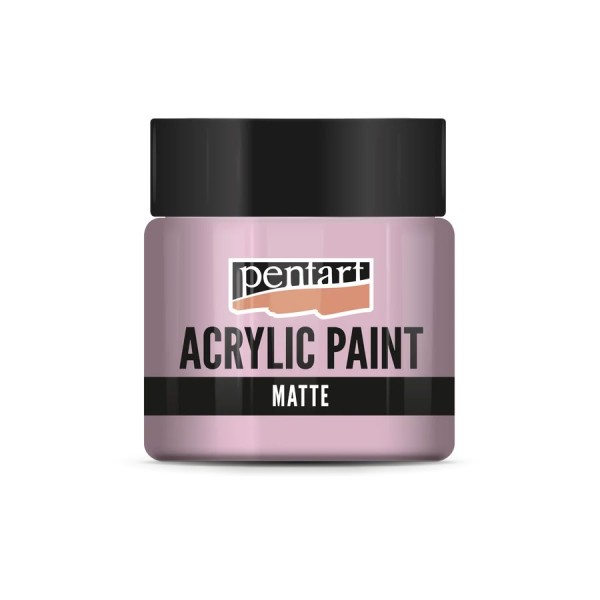 Acrylfarbe Matt 50ml - Rose