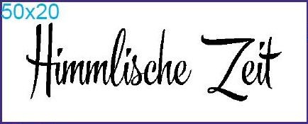 Stempel "Himmlische Zeit"