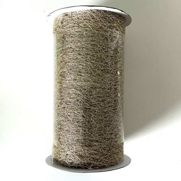 Schleifenband - 12 cm/Champagner/ K612367-1