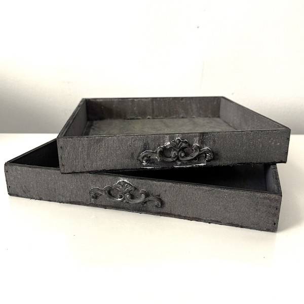 2er Set Shadowboxen Grau 2te Wahl Sbox-Angebot2