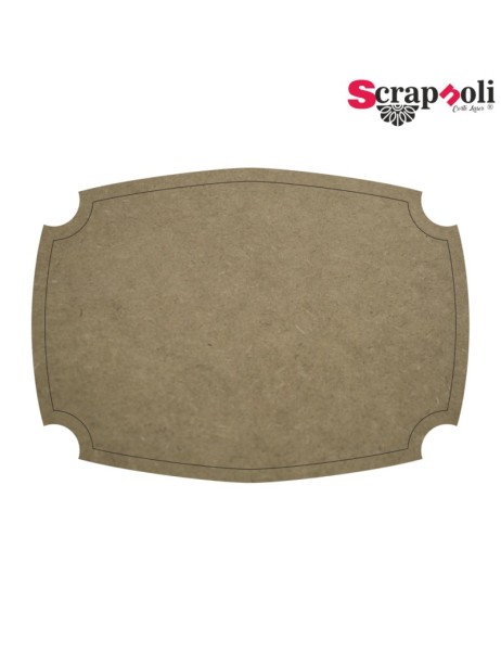 MDF Holzschild 49 - 20x14cm - SSMS065D