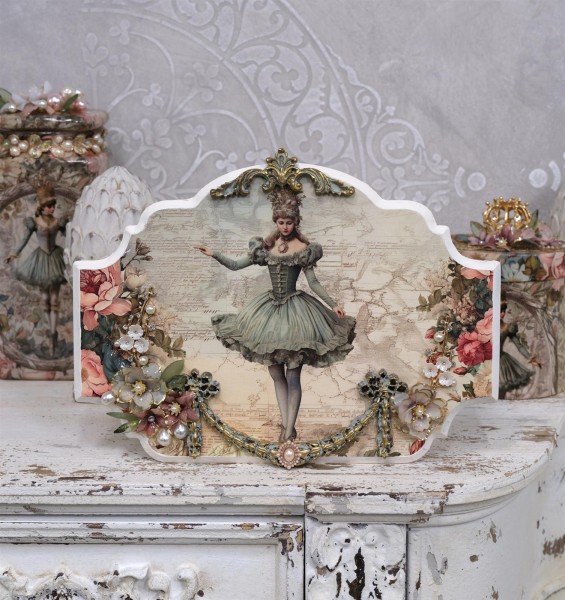 Schmuckornamente "Zweig" (2 Stk.)