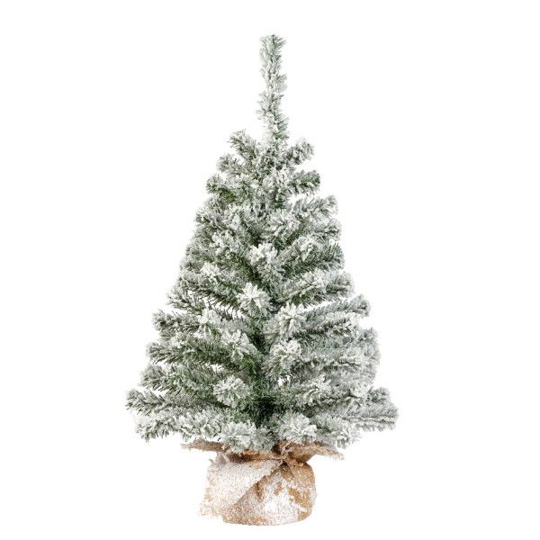 Weihnachtsbaum mit Schnee Optik - 75cm