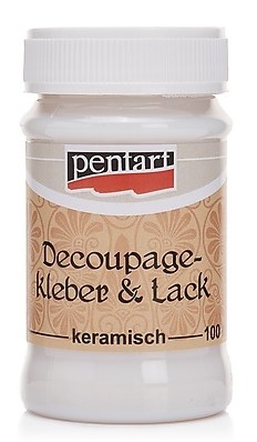 Decoupage-Kleber & -Lack - keramisch 100 ml