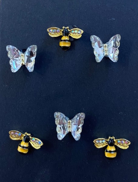 Miniaturornamente "Schmetterlinge/Bienen"