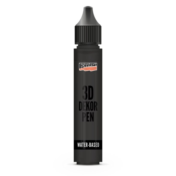 3D Decor Pen 30ml - Schwarz