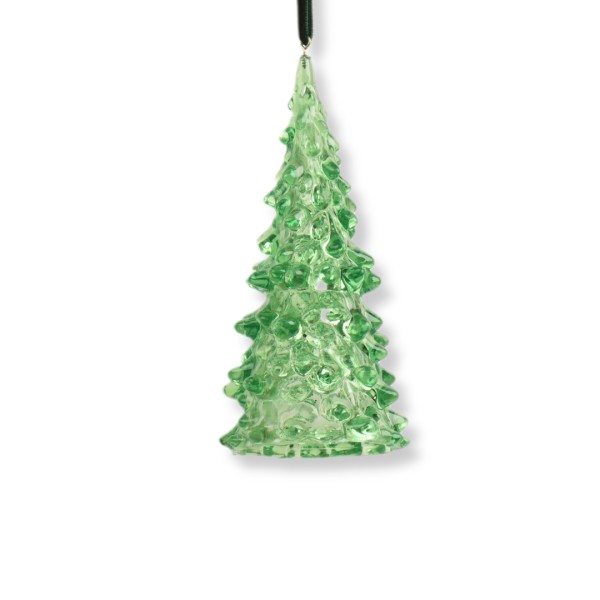 Deko Anhänger "Tannenbaum" 12cm - Hellgrün K512613-c