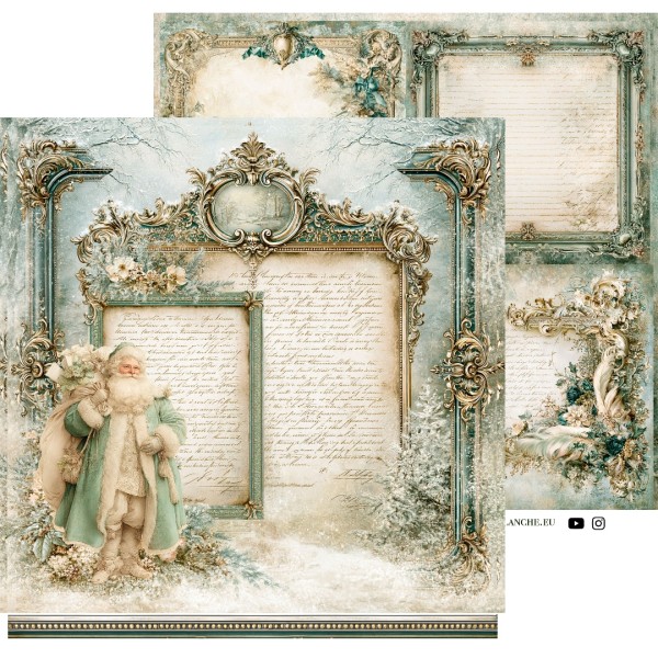 Designpapier "Viktorian Christmas" 3 LBA359