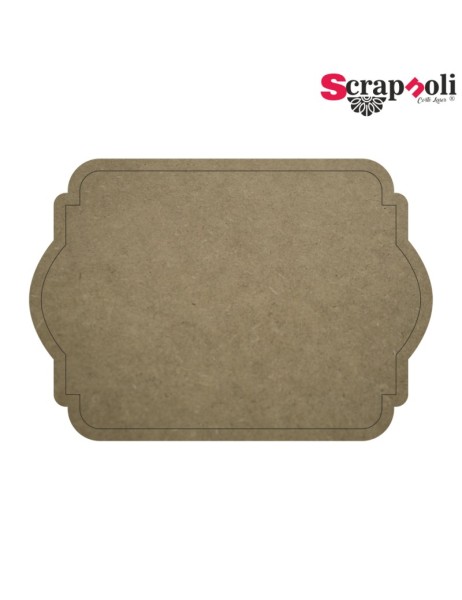MDF Holzschild 47 - 20x14cm - SSMS063D