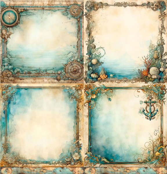 Designpapier "Nautical" 2