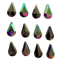 Strasssteine 4 Gramm (ca. 22 Stück) - regenbogen - 10mm Strasssteine 4 Gramm (ca. 22 Stück) - regenbogen - 10mm