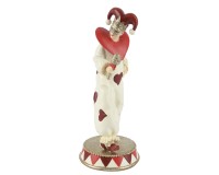 Dekofigur "Harlekin" stehend - 22,7cm K537999 Dekofigur "Harlekin" stehend - 22,7cm K537999