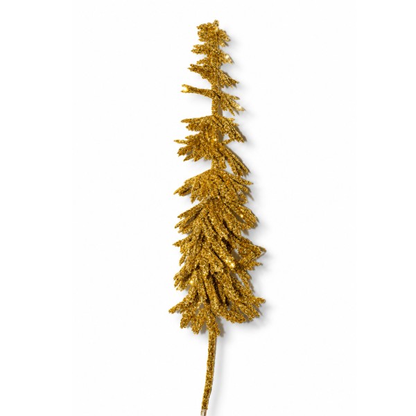 Deko Tannenbaum Glitzernd 23cm - Gold FLX211-Gold