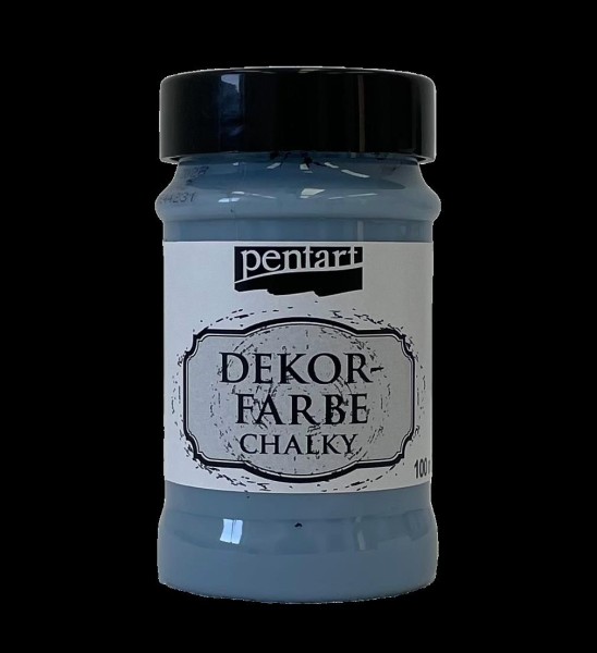 Dekor-Farbe chalky-Flax blue