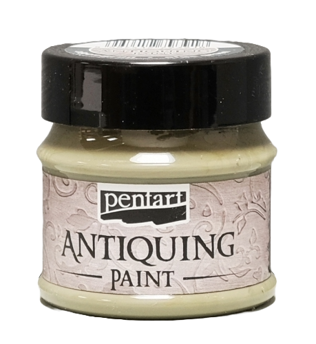 Antiquing Paint - Cremiges Grün - 50 ml