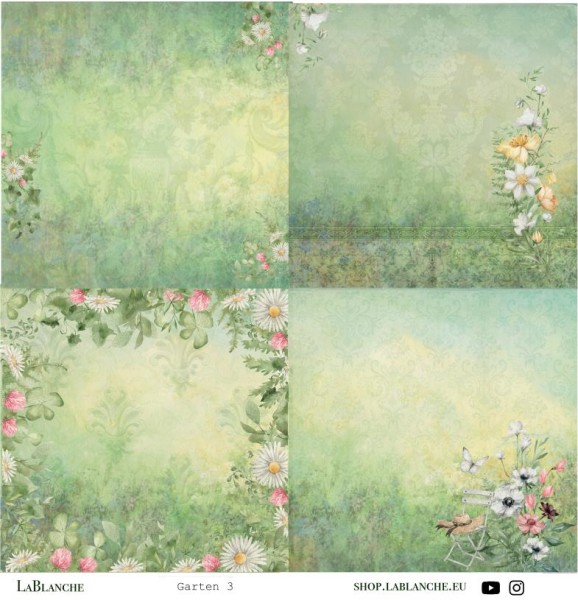 Designpapier "Spring Garden" 3